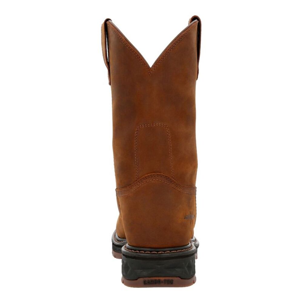 Georgia Boot Mens Carbo-Tec LT Brown Boots (NWT) - Picture 4 of 5